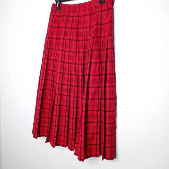 Pendleton virgin wool plaid skirt size 10 - Picture 3 of 7